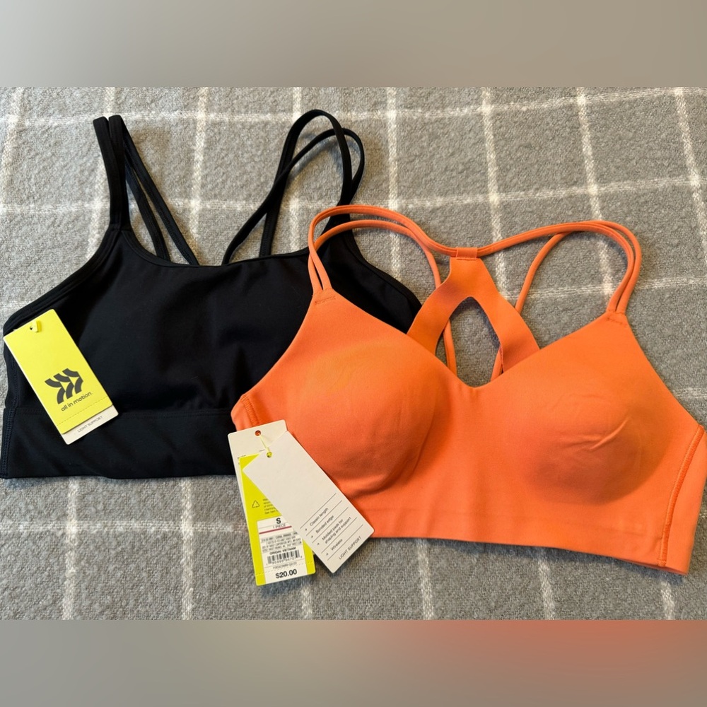 NWT All In Motion Women’s Sports Bras, S